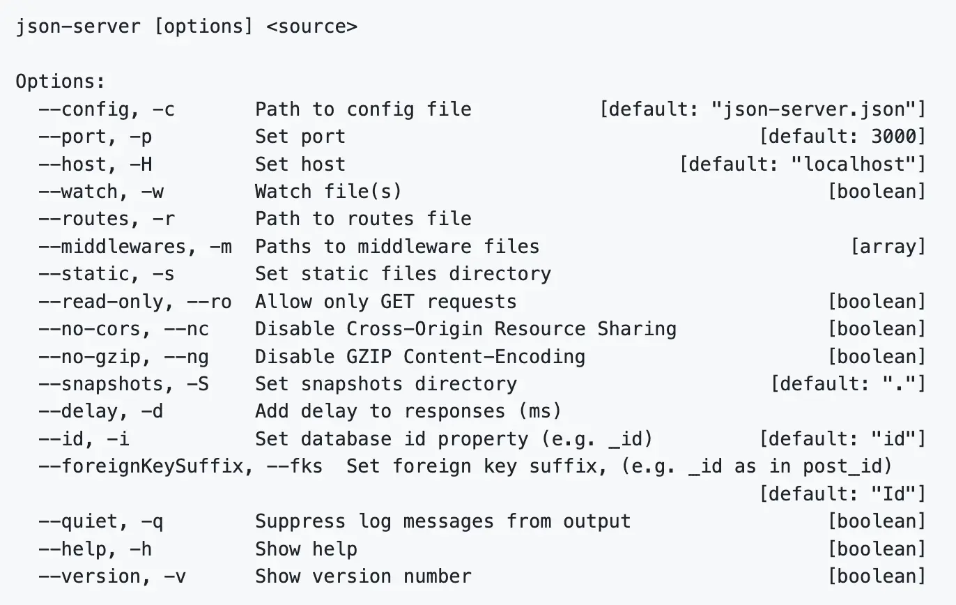 json-server