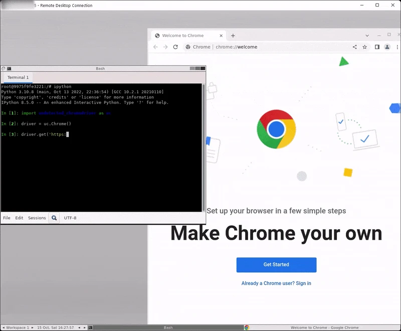 undetected-chromedriver